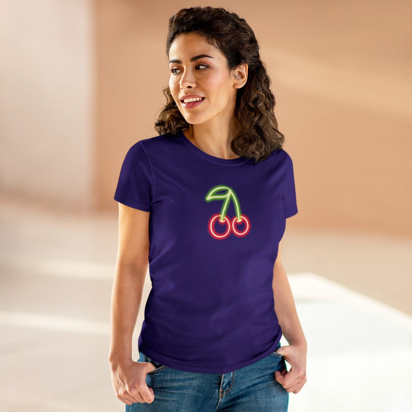 Cherry Bomb Neon Tee