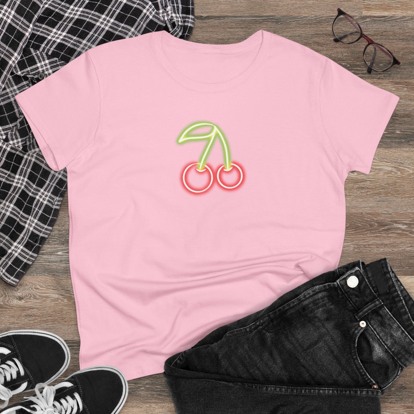 Cherry Bomb Neon Tee