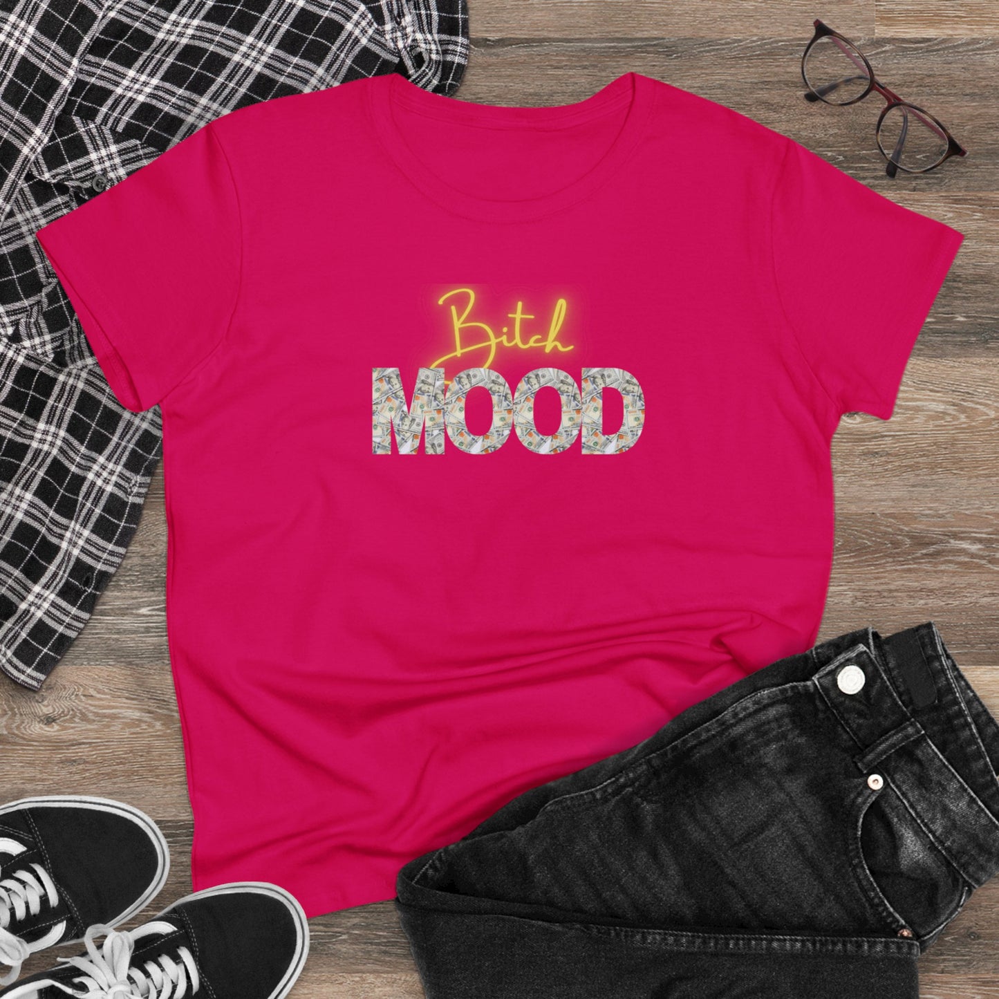 Bitch Cash Mood Tee