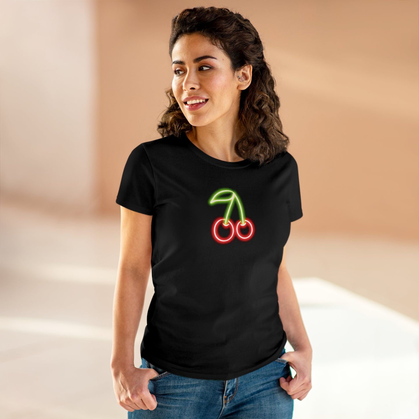 Cherry Bomb Neon Tee