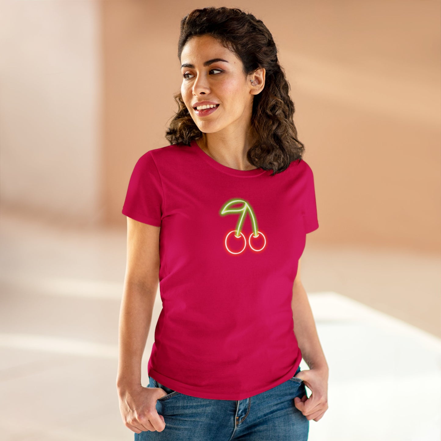 Cherry Bomb Neon Tee