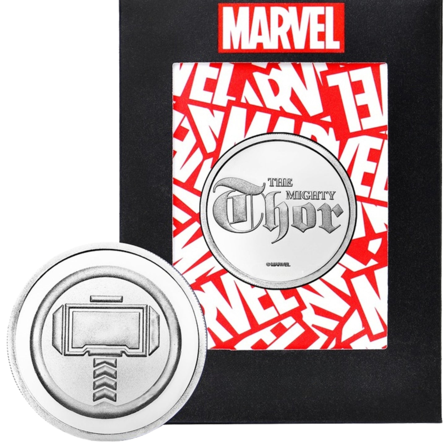 # 999.9 Pure Round Silver Marvel Superheroes Coin ( BU )