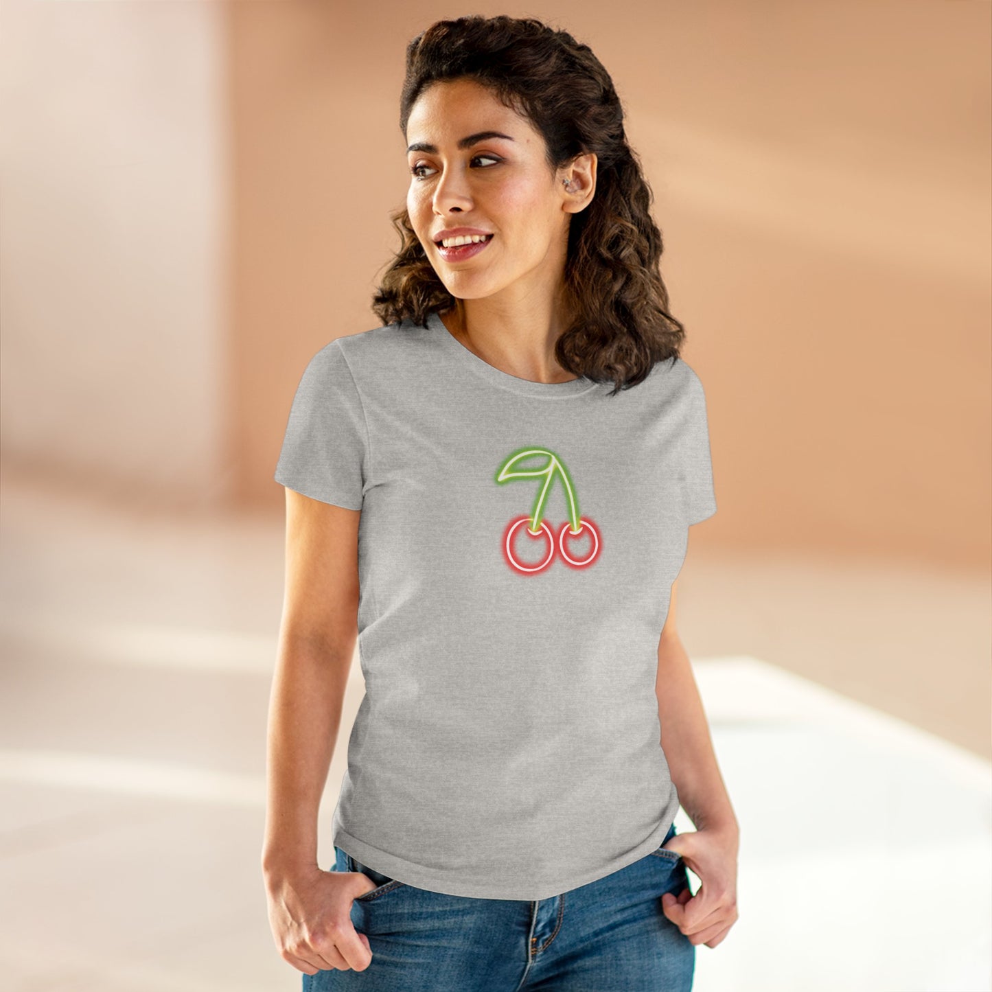 Cherry Bomb Neon Tee