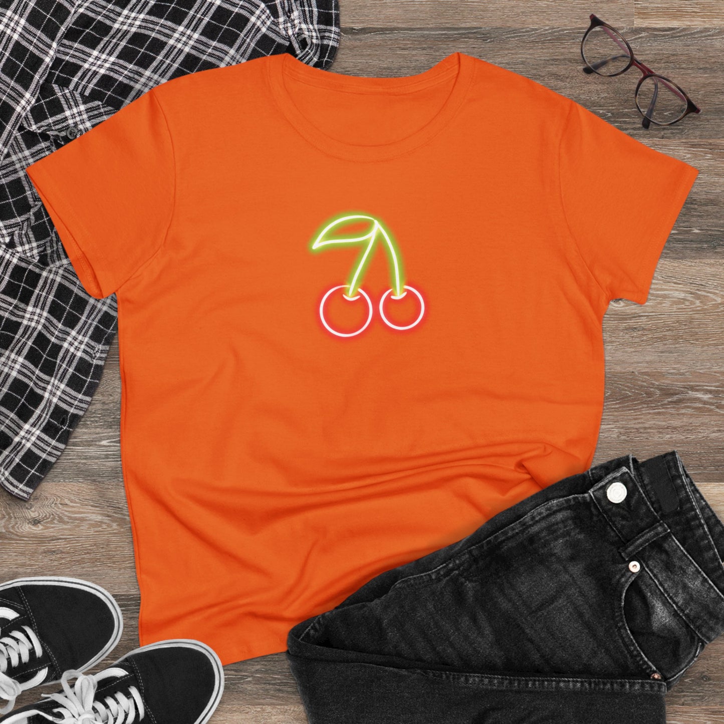 Cherry Bomb Neon Tee