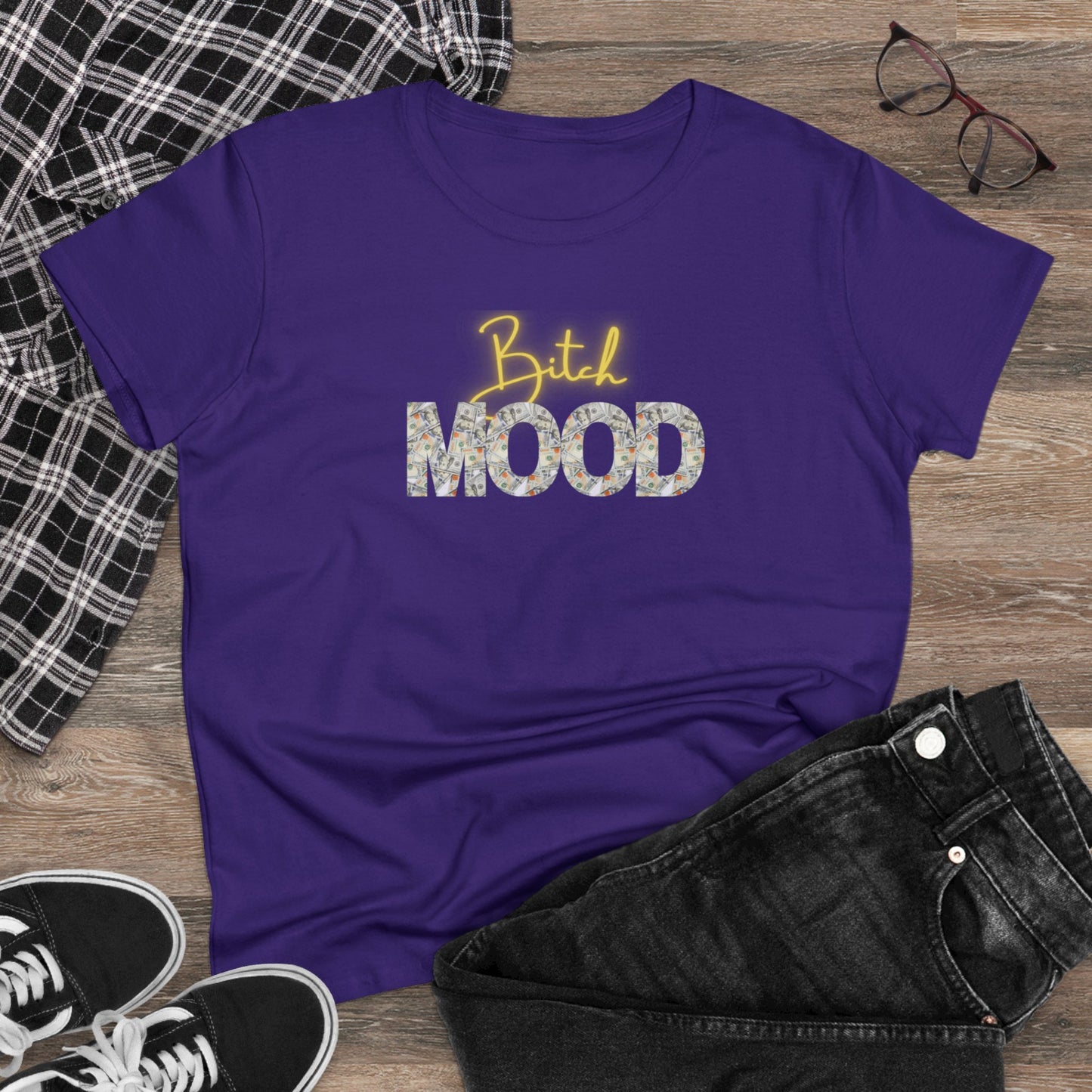 Bitch Cash Mood Tee