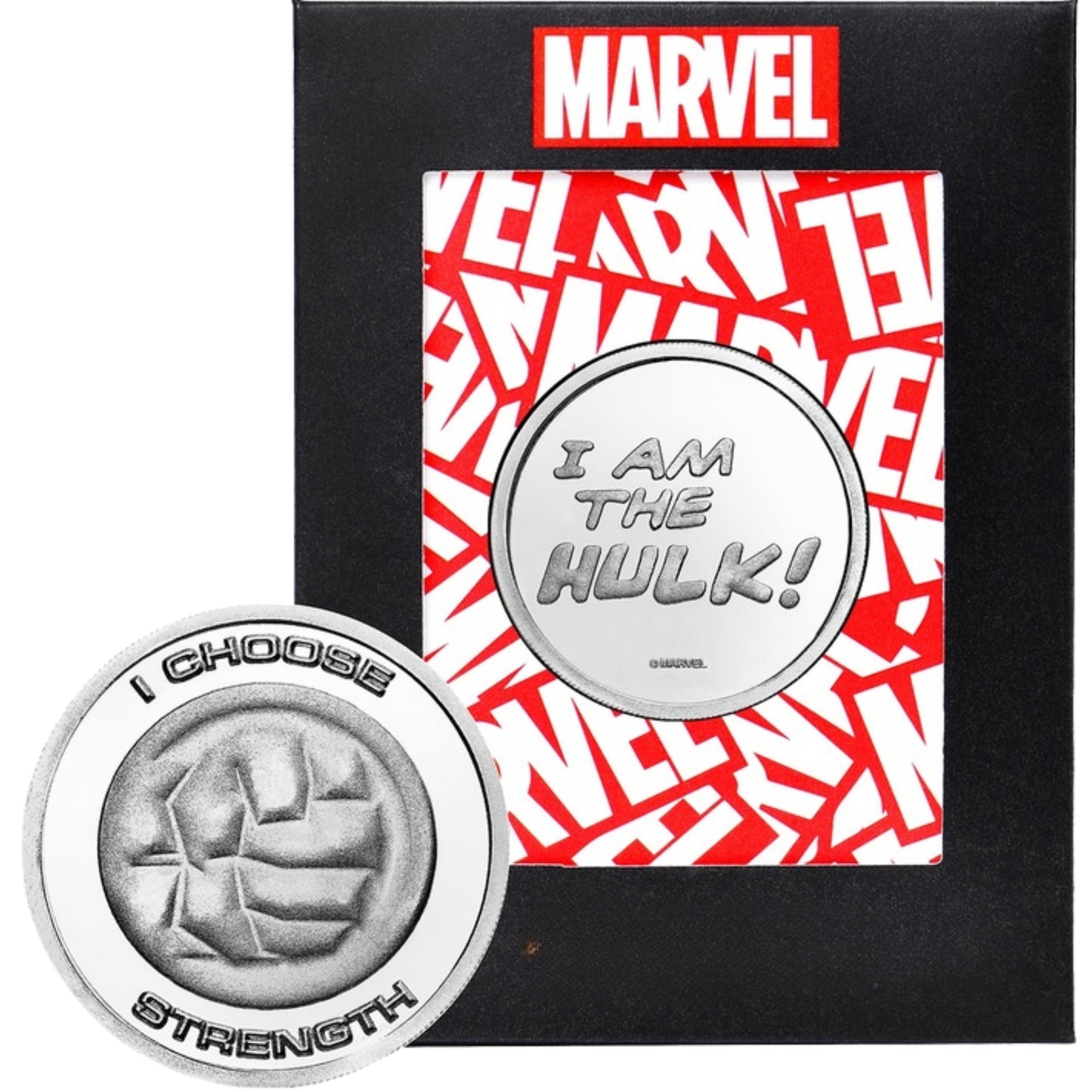# 999.9 Pure Round Silver Marvel Superheroes Coin ( BU )