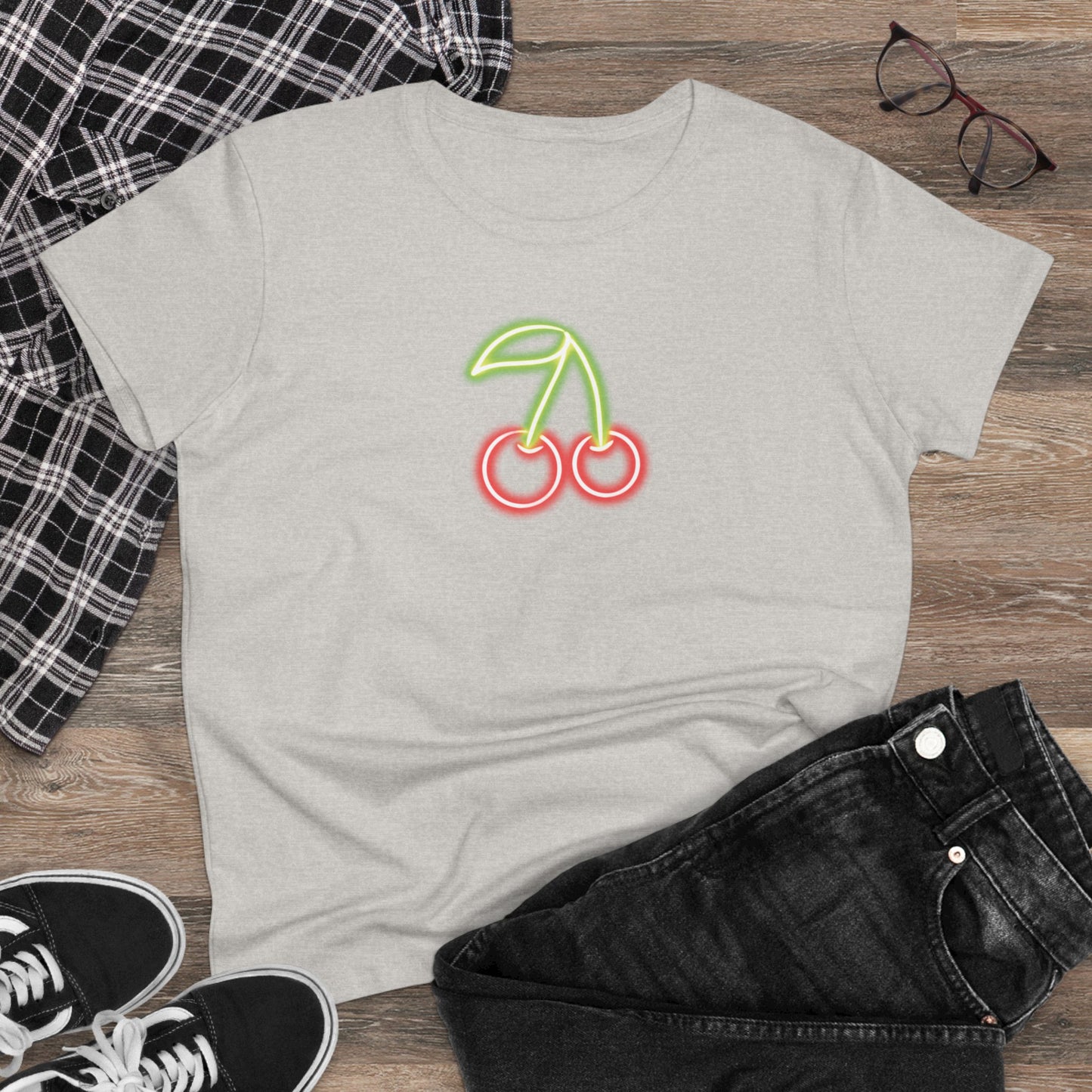 Cherry Bomb Neon Tee