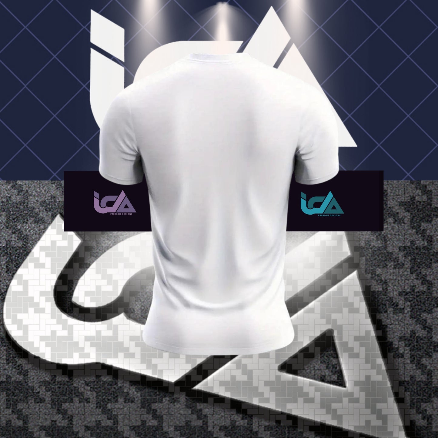 White - Back Tee