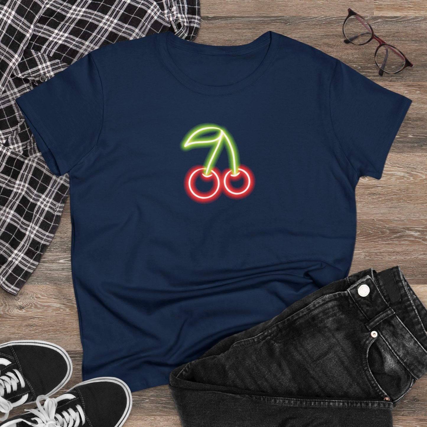 Cherry Bomb Neon Tee