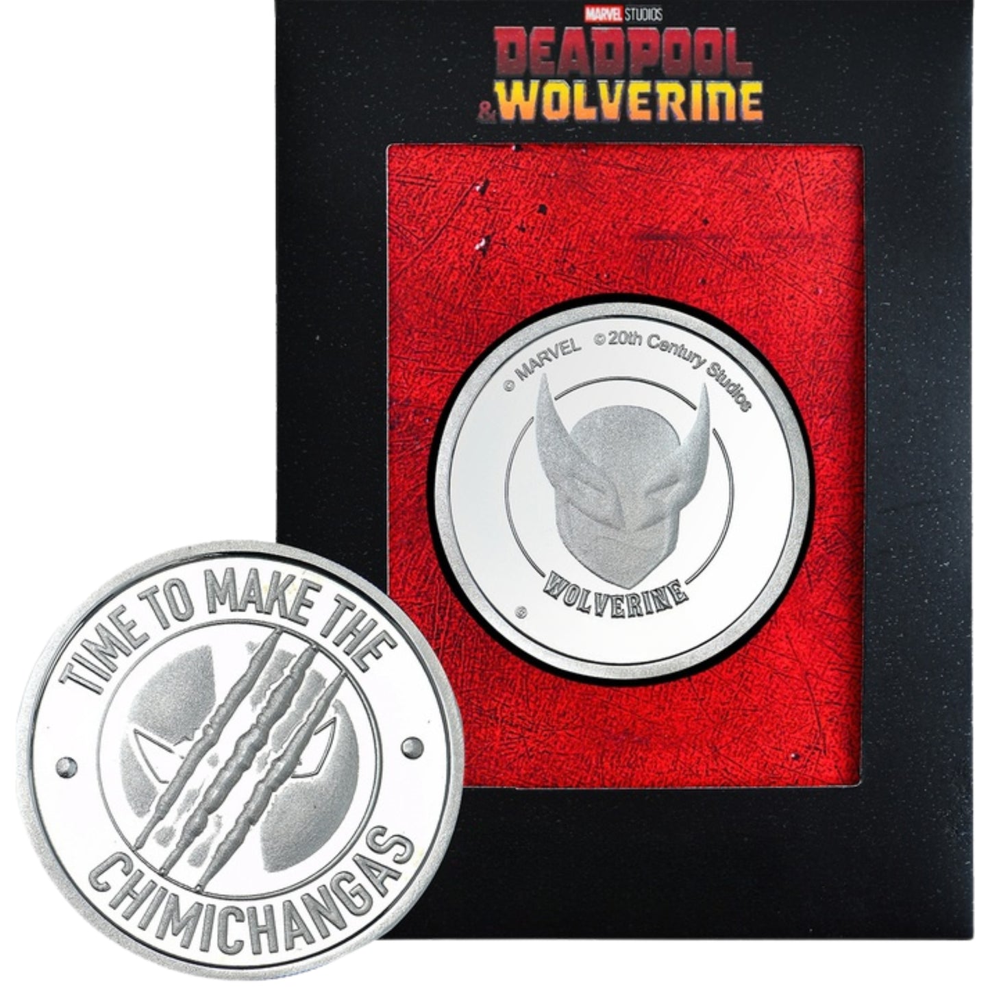 # 999.9 Pure Round Silver Marvel Superheroes Coin ( BU )
