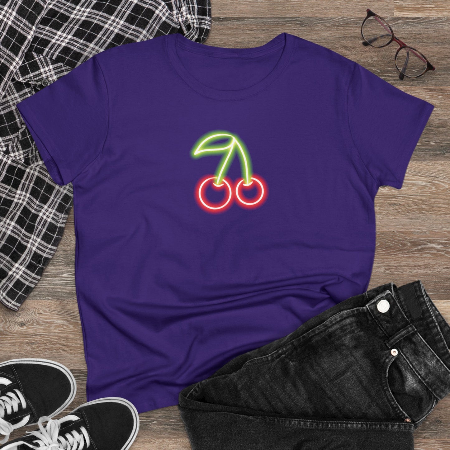 Cherry Bomb Neon Tee