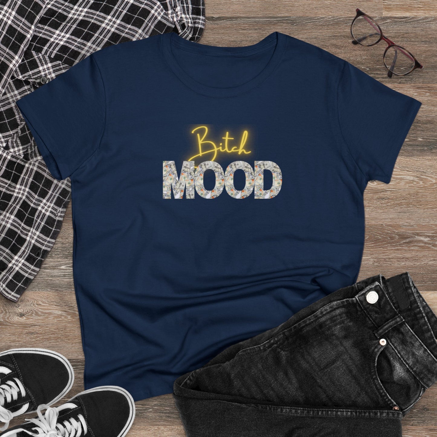 Bitch Cash Mood Tee