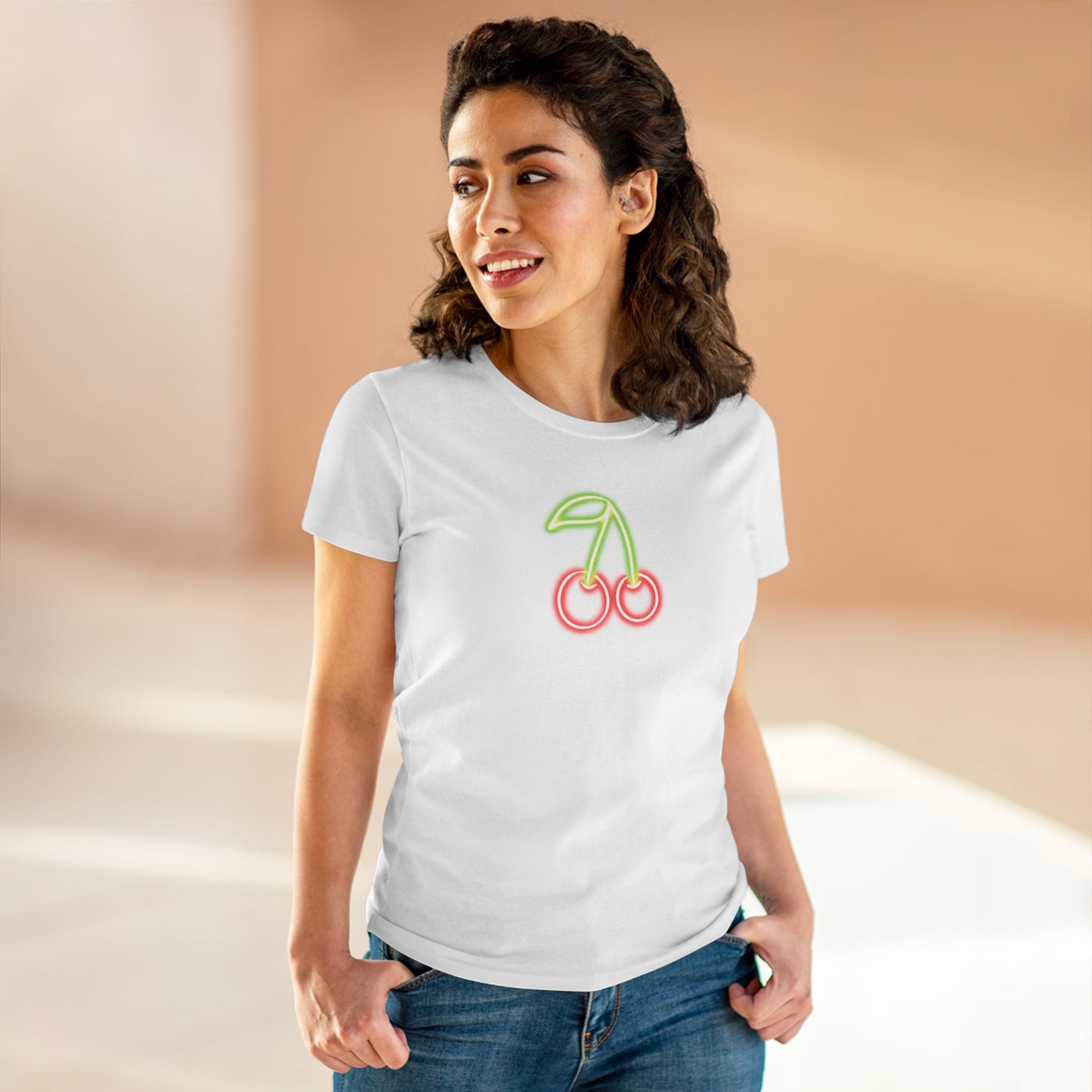 Cherry Bomb Neon Tee