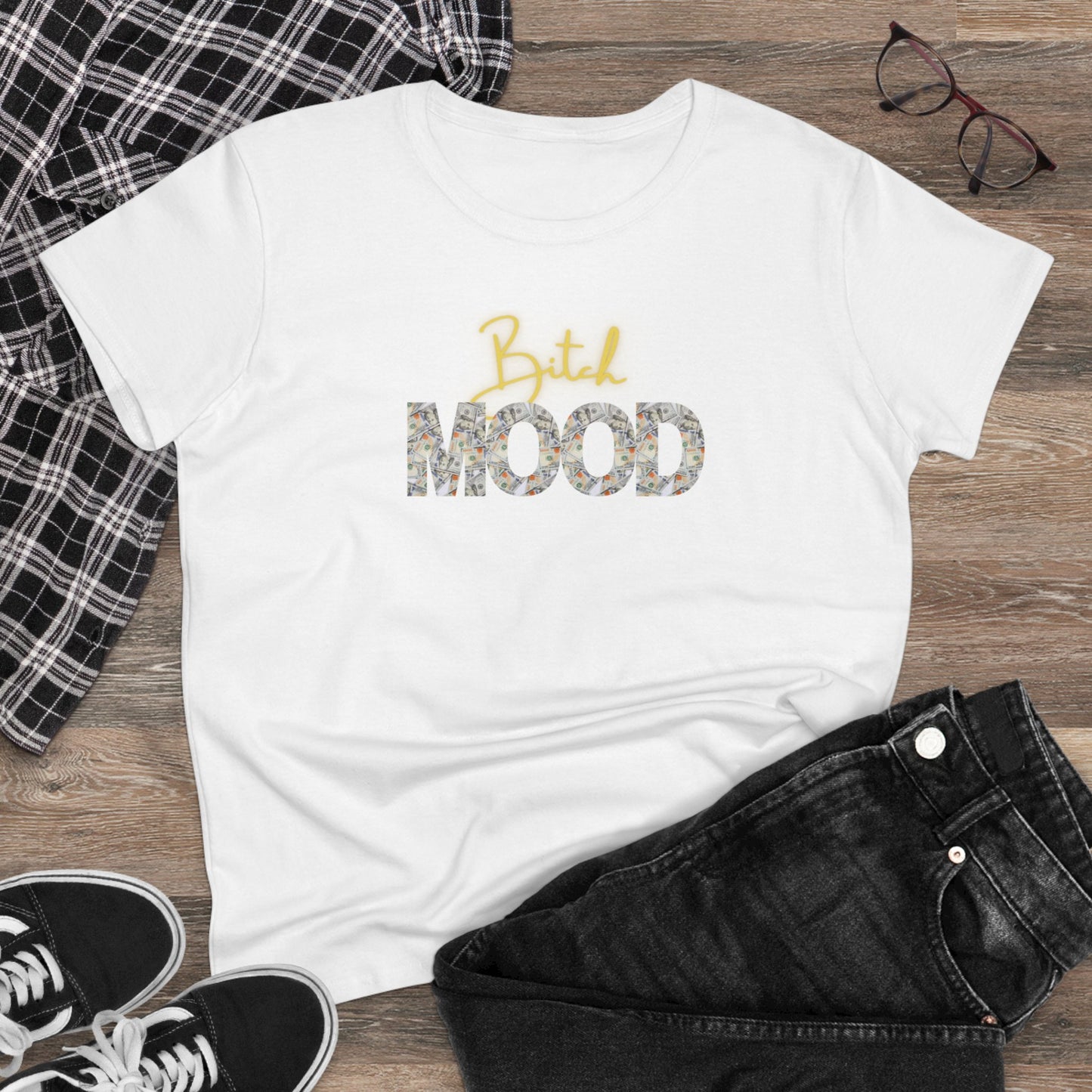 Bitch Cash Mood Tee