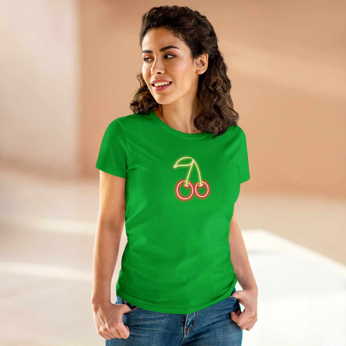 Cherry Bomb Neon Tee