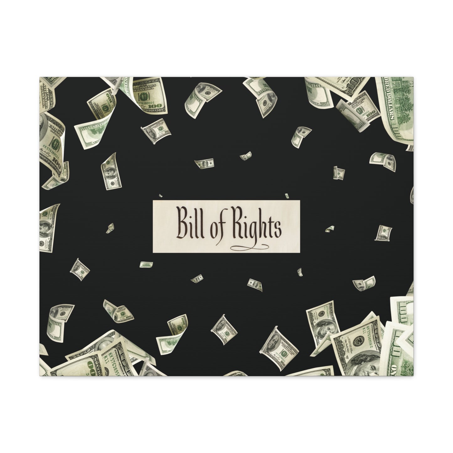Z CASH Bill of Rights - Wall Decor Print - Digital Print - Instant Download