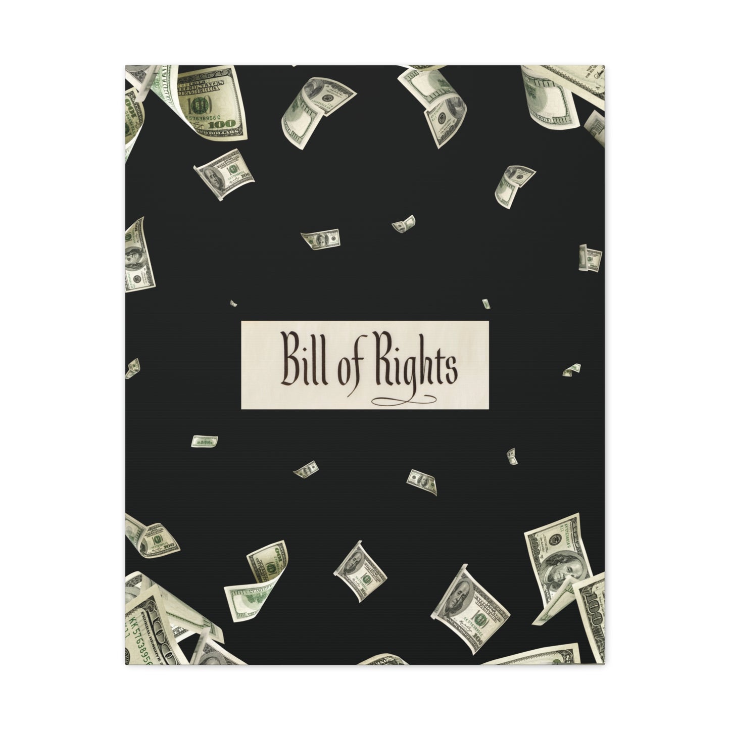 Z CASH Bill of Rights - Wall Decor Print - Digital Print - Instant Download